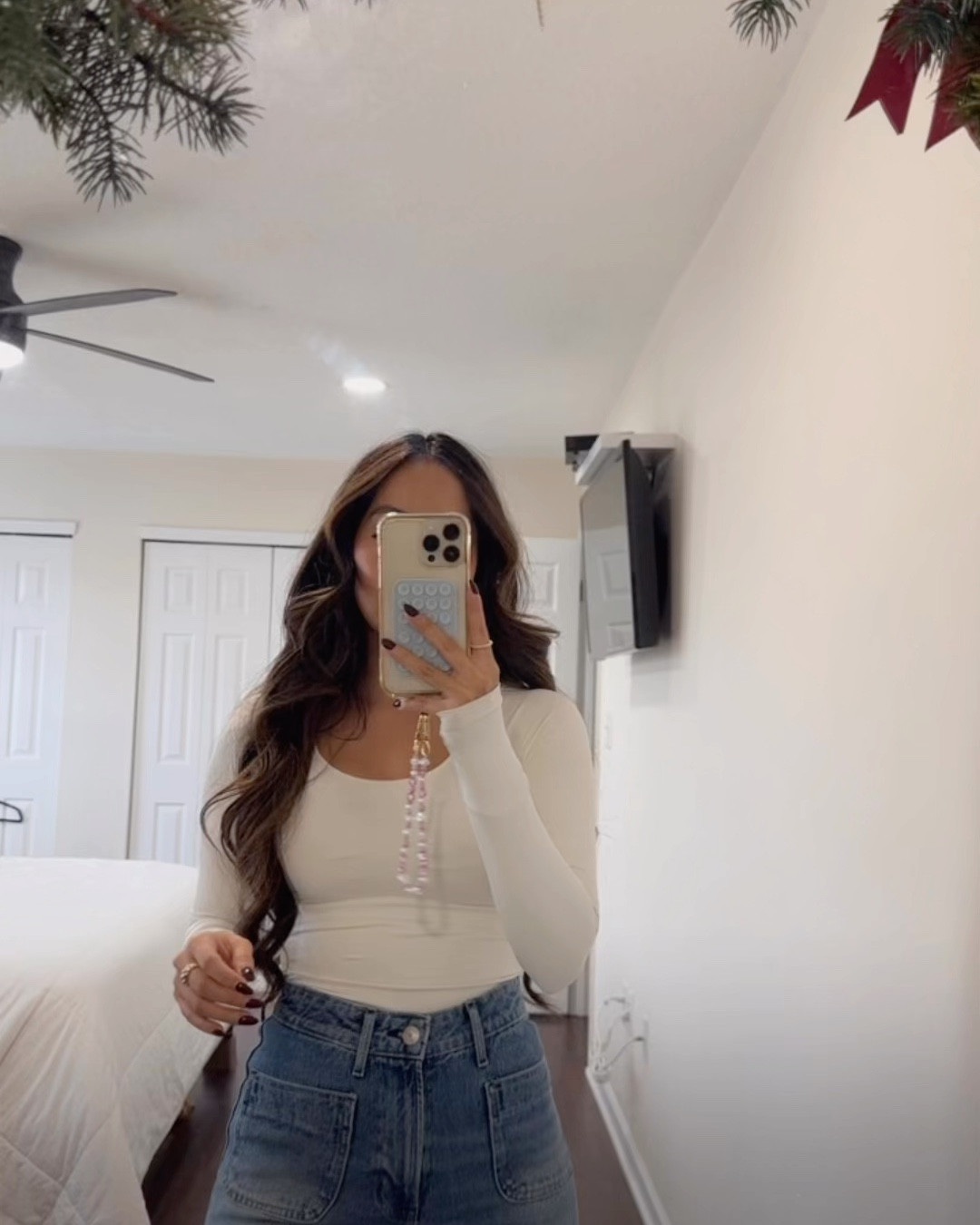 Walmart bodysuit and jeans back in stock! 

#LTKFindsUnder50 #LTKWatchNow #LTKStyleTip