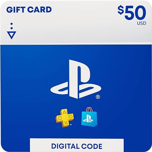 $50 PlayStation Store Gift Card [Digital Code] | Amazon (US)