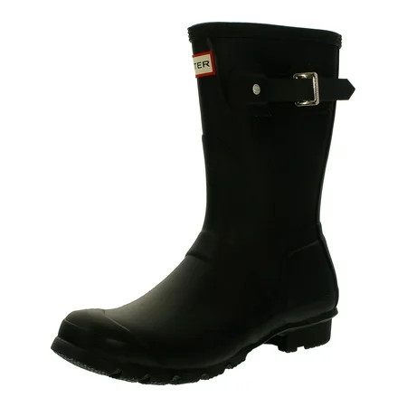 Hunter Women s Original Short Navy Mid-Calf Rubber Rain Boot - 6M | Walmart (US)