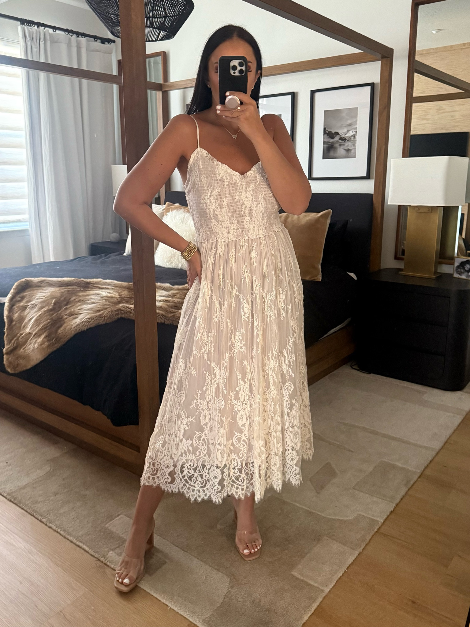 Aritzia tuberose dress wearing size small