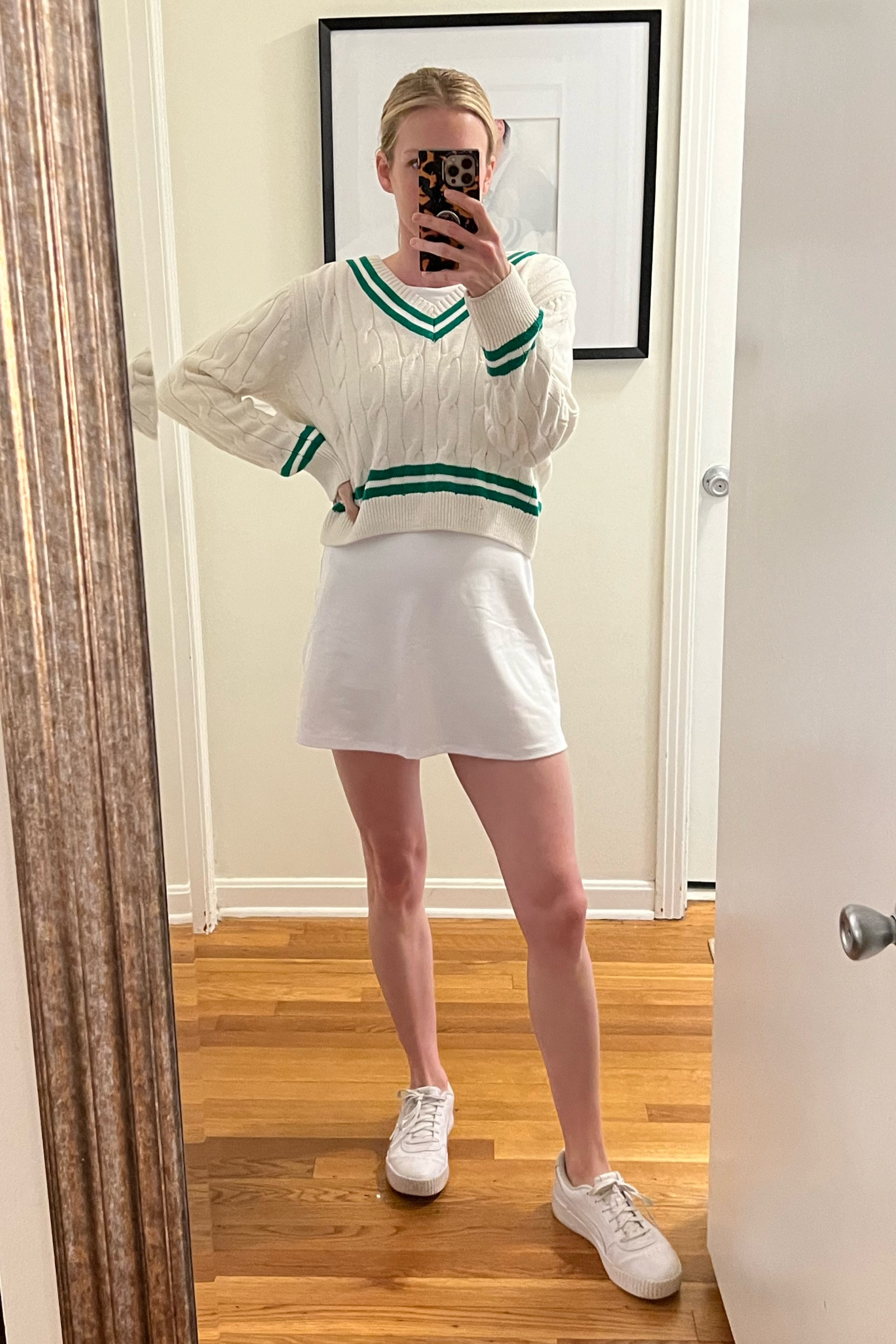 Catch us on the pickleball courts in this perfect weather this weekend! Linking this outfit along with similar “tennis whites” inspired items below. 🏓☀️

#LTKSeasonal #LTKstyletip #LTKfitness