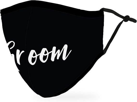 Weddingstar Washable Cloth Face Mask Reusable and Adjustable Protective Fabric Face Cover w/Dust ... | Amazon (US)