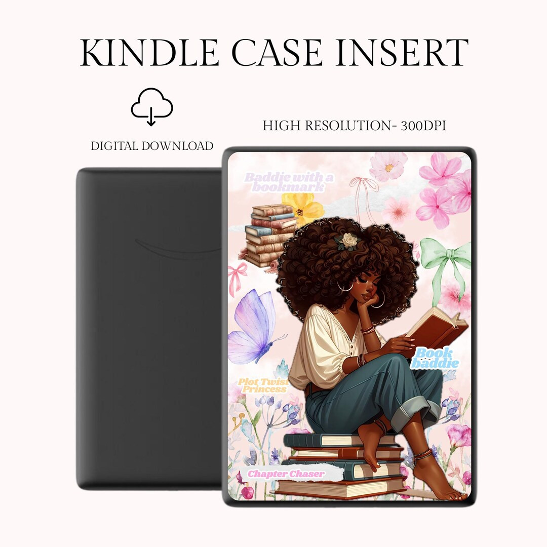 Kindle Case Insert | Digital Download | Fits Kindle Basic & Paperwhite | 3 Sizes | 300 DPI Printa... | Etsy (US)