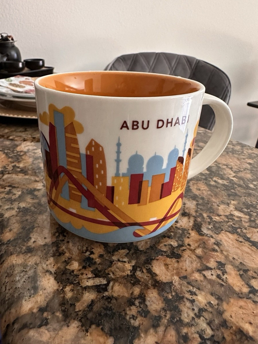 Starbucks You Are Here Collection Abu Dhabi 14oz. Mug | eBay US