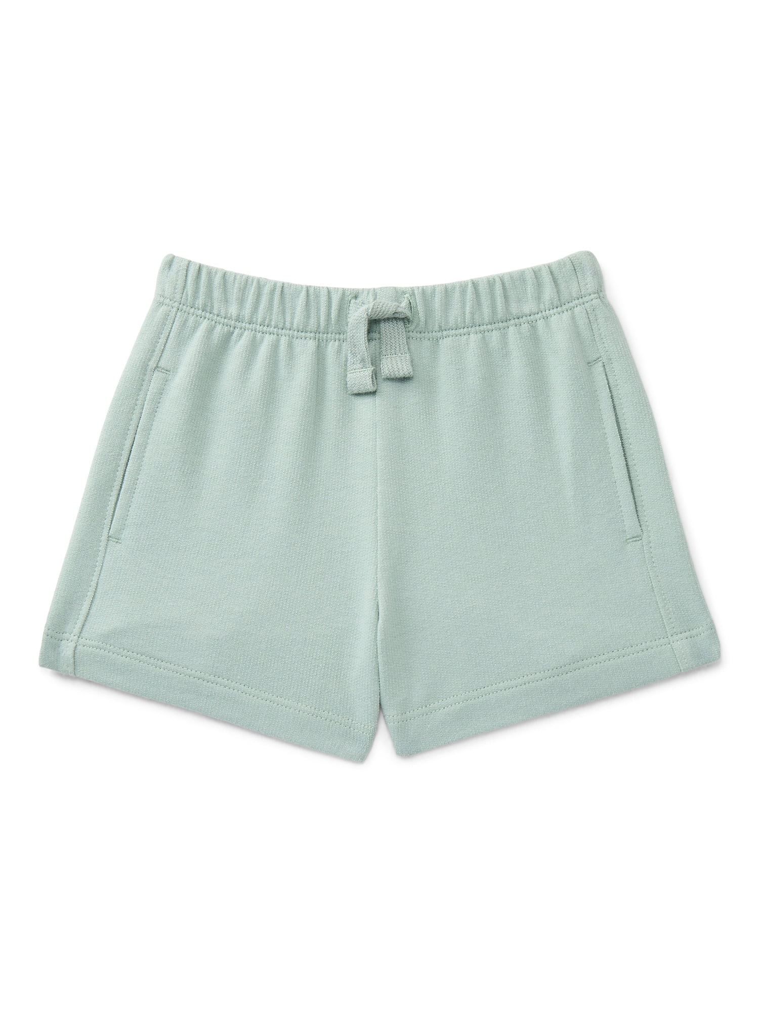 Wonder Nation Baby Boys French Terry Drawstring Shorts, Sizes 0M-24M | Walmart (US)