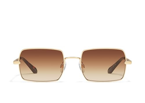 Quay - Sunglasses for Men & Women, Square Lenses with UV Protection (TTYL, Gold) | Amazon (US)