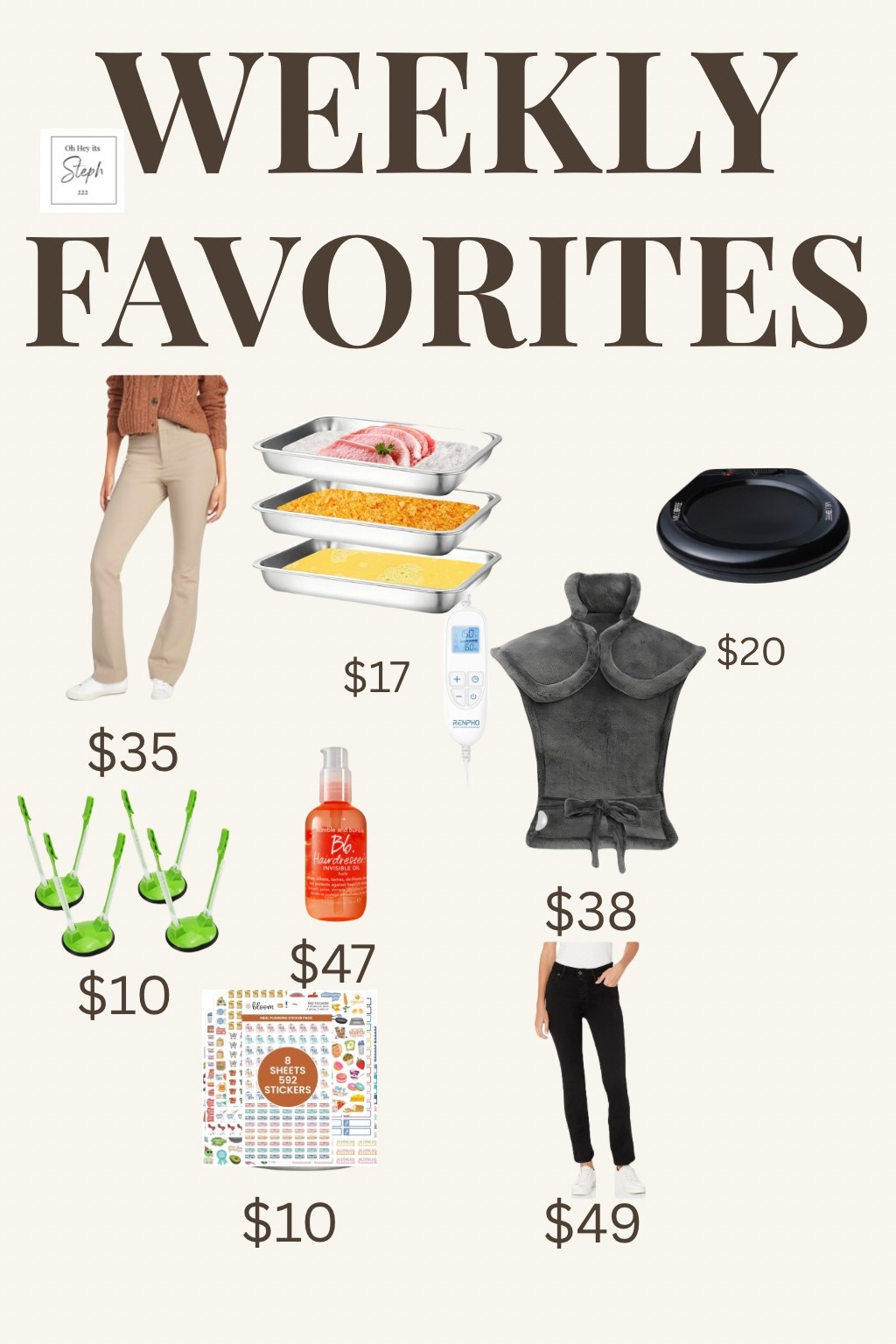 Weekly favorites 

#LTKHome #LTKFindsUnder50 #LTKSaleAlert