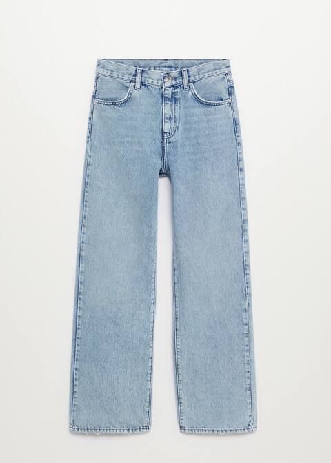 Gerade Jeans mit hohem Bund | MANGO (DE)