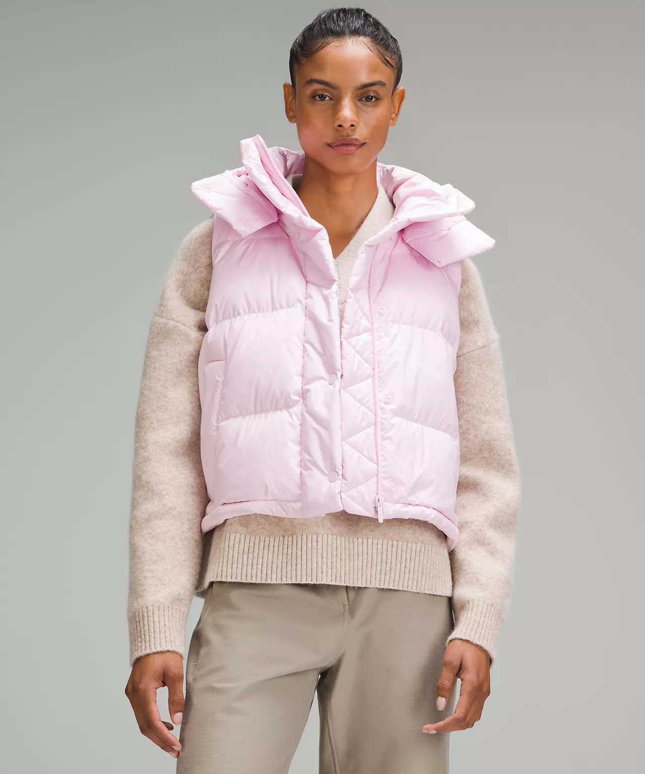 Wunder Puff Cropped Vest | Women's Coats & Jackets | lululemon | Lululemon (US)