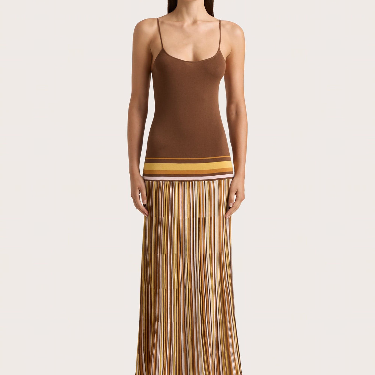 Citara Maxi Dress Cocoa - Final Sale | Faithfull (AU)