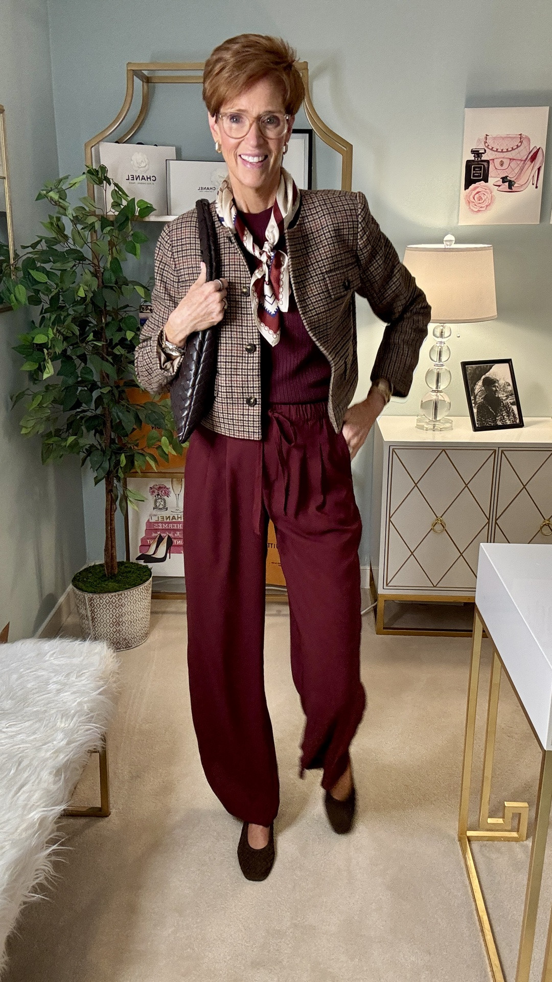 AD | I tried pieces from Ann Taylor's new September collection, and these are the ones I think are worth a closer look.
#ad #anntaylorpartner #FallStyle #AnnTaylorStyle 

Four fall outfits, but what I really love is how many of these pieces work more than one way. 

The rich walnut palazzo pants go from a simple soft-mink sweater to a lace camisole and long blazer. And that cranberry? The ribbed sweater tee and satin wide-leg pants are gorgeous together, but add the houndstooth jacket and it becomes an entirely different look.

This is the kind of fall shopping I want to do: pieces that feel special when you put them on but can still earn their place in a real wardrobe.

Now I need your vote: LOOK 1, 2, 3 or 4?

Save this if you're starting to think about your fall wardrobe, send it to a friend who'd wear one of these, and shop the pieces from all four outfits through my link.

#LTKootd #LTKOver40 #LTKTall