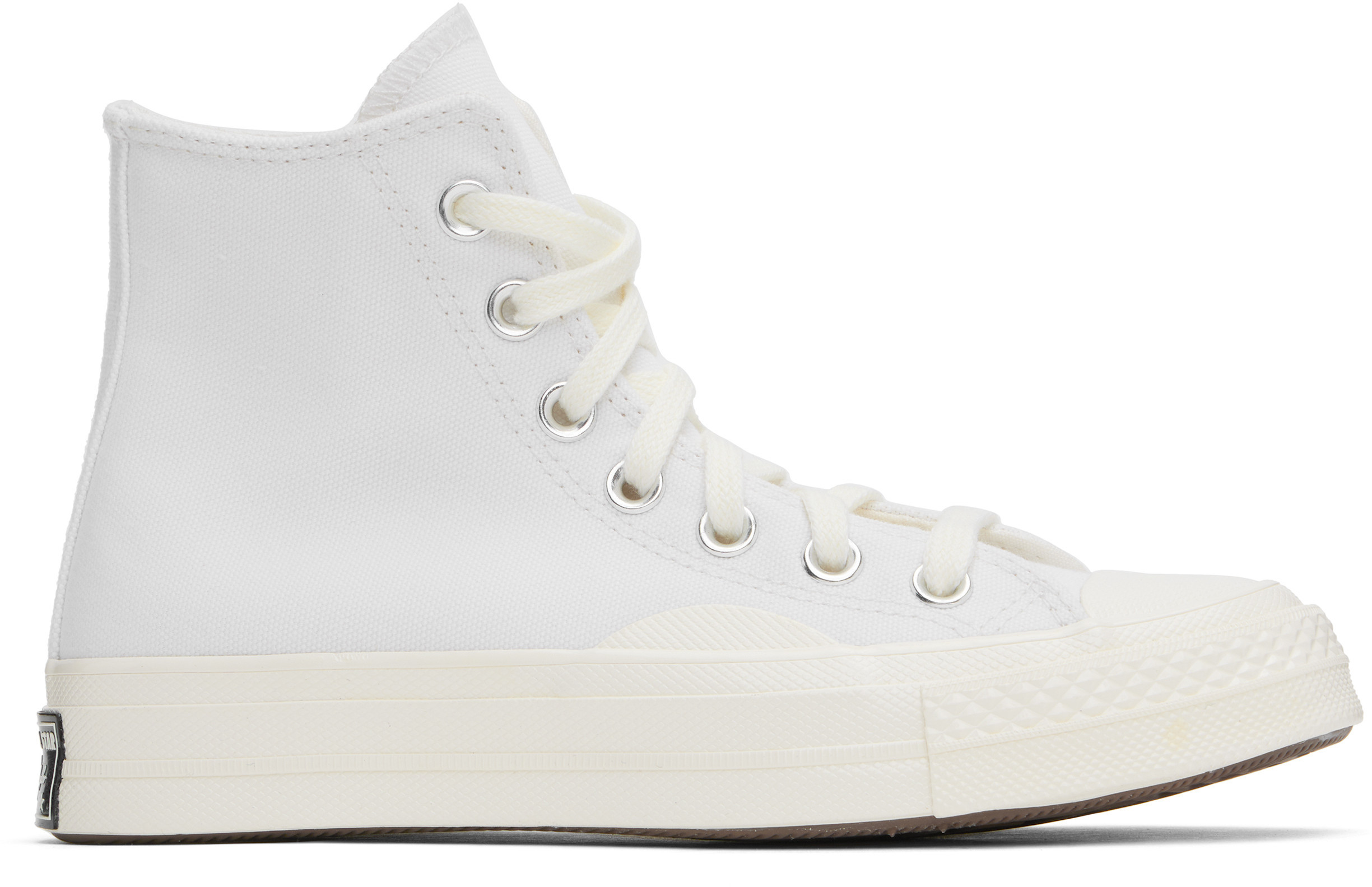 Converse White Chuck 70 Textured High Top Sneakers | SSENSE