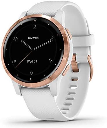 Garmin 010-02172-21 Vivoactive 4S, Smaller-Sized GPS Smartwatch, Features Music, Body Energy Moni... | Amazon (US)