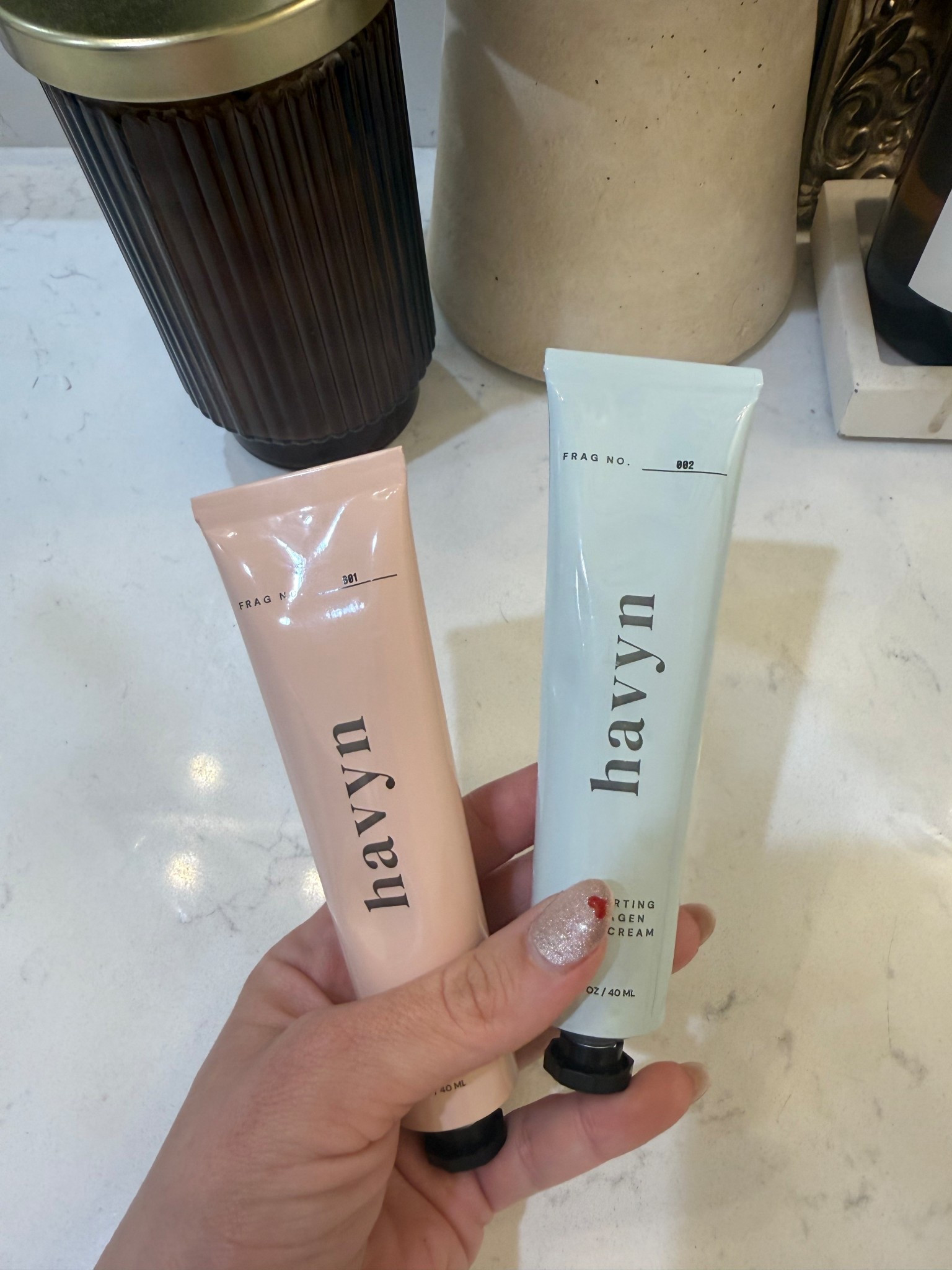 Pretty packaging. Even prettier ingredients ✨
Havyn x Anthropologie = clean, non-toxic, allergen-free hand cream I keep in my bag.
@anthropologie @havynco
#shopltk #liketkit #havynco #anthropologie #newskincare #sensitiveskin #gifted 

#LTKselfcare #LTKmomlife #LTKgrwm