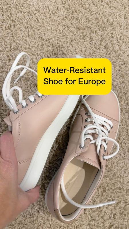 Water-resistant shoes for Europe when you need to walk all day touring with supportive shoes. I have had two of these water repellent sneakers and size is tts. #waterresistantshoes #travelshoe #traveltips For a casual travel outfit style these shoes are versatile! Similar supportive shoes for travel are listed!

#LTKshoecrush #LTKtravel