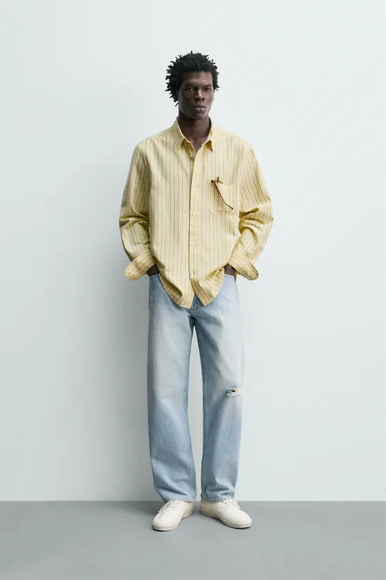 STRIPED OXFORD SHIRT | Zara UK