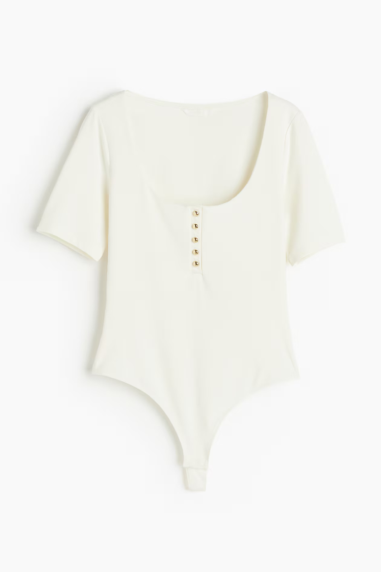 Stringbody met knopen | H&M (DE, AT, CH, NL, FI)