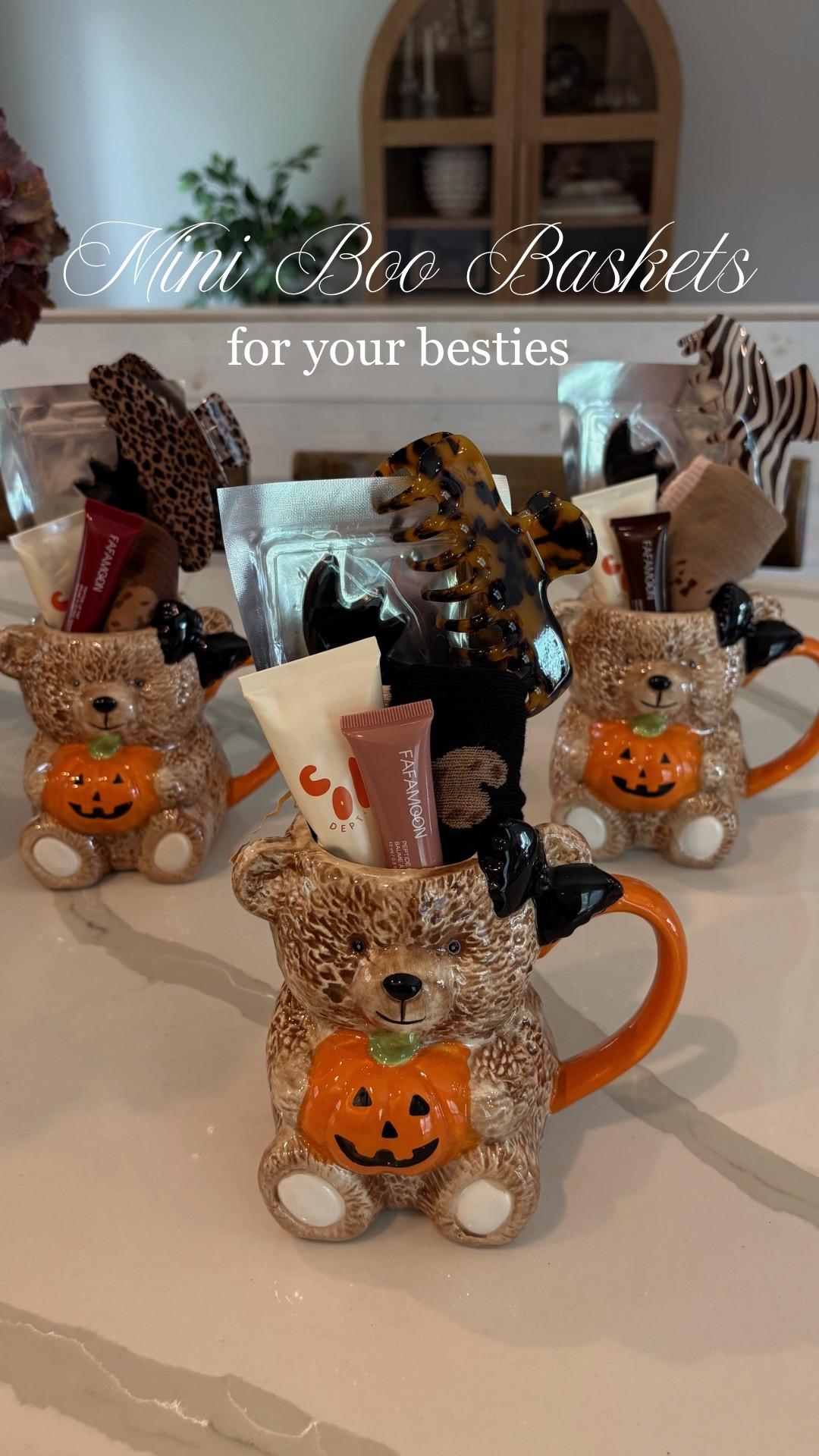 🧸🎃Mini Boo Baskets for your besties
These turned out so cute and are the perfect fall and Halloween gifts for anyone! 
#miniboobasket #boobasket #giftidea #bestiegift #fallgift #halloweengift #giftideas #amazon #amazonfinds

#LTKSeasonal #LTKOver40 #LTKBeauty