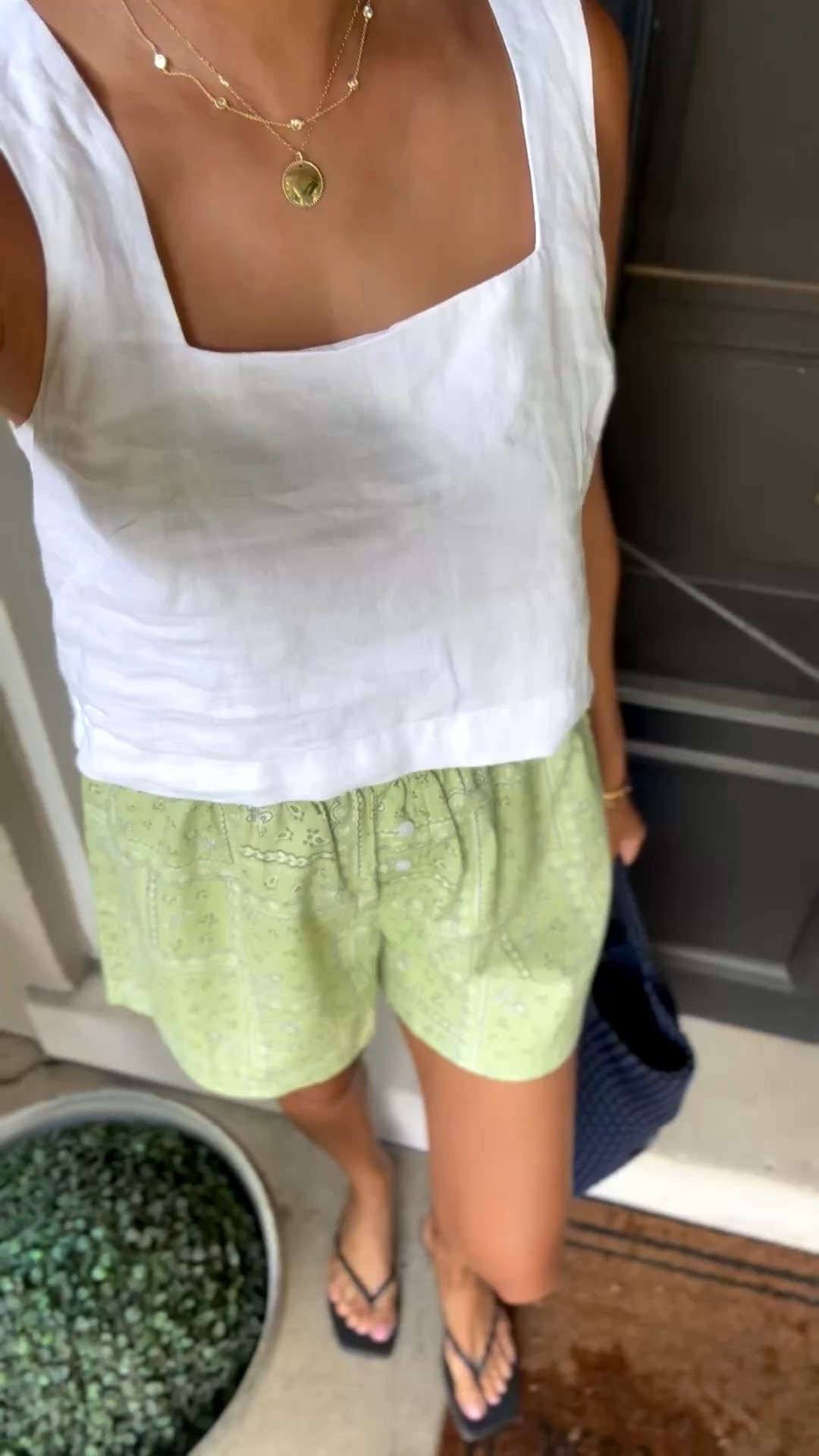 Tank is old A&F, linked similar 

Shorts - Medium

#LTKdayinmylife #LTKootd #LTKmomlife