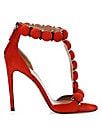 Alaïa - Studded Stiletto-Heel Suede Sandals | Saks Fifth Avenue
