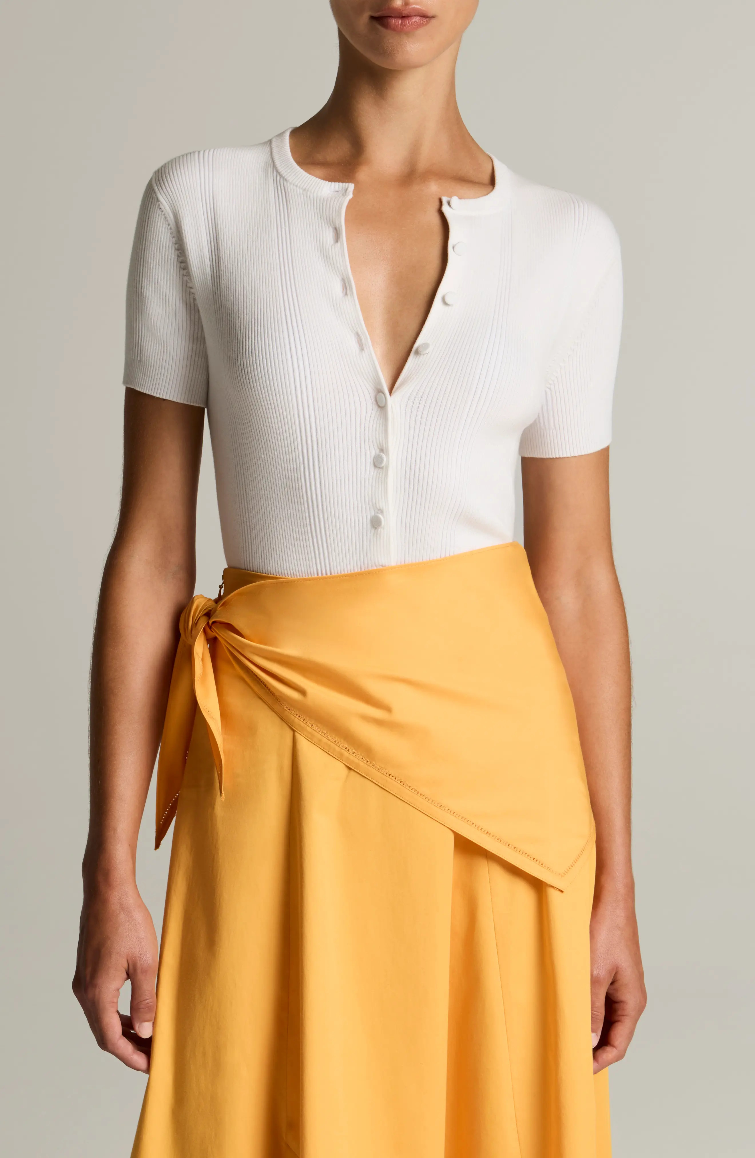 Short Sleeve Rib Knit Cardigan (Women) | Nordstrom | Nordstrom