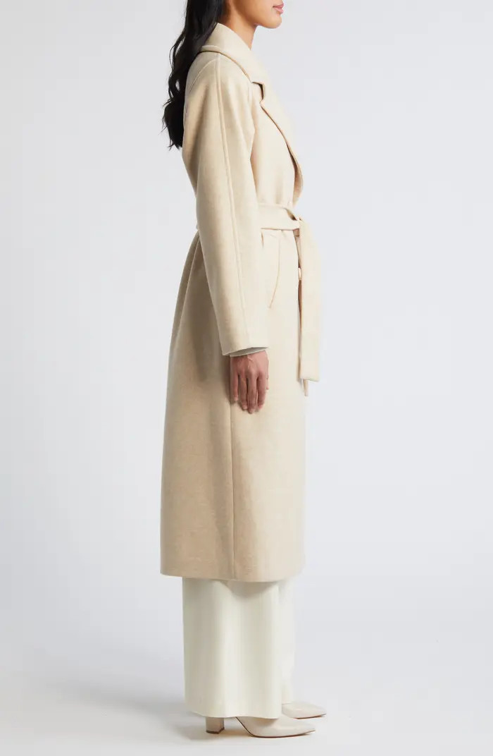 Bernardo Double Breasted Belted Coat | Nordstrom | Nordstrom