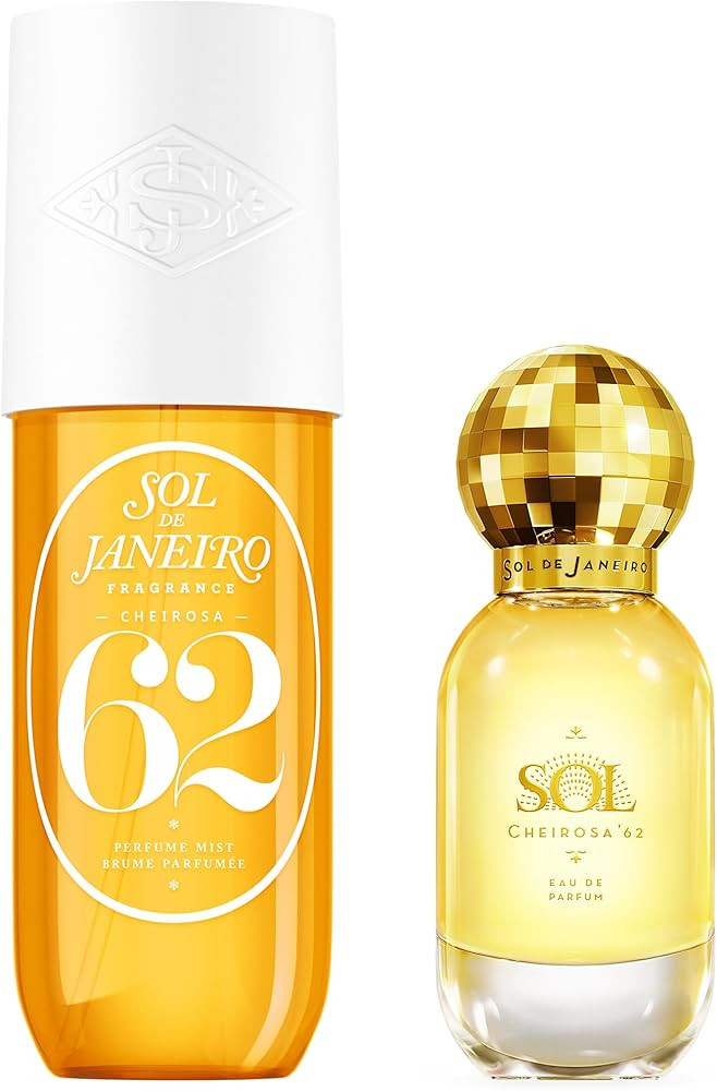 SOL DE JANEIRO Cheirosa '62 Eau de Parfum + Hair & Body Mist Perfume Duo, Amazon Exclusive | Amazon (US)