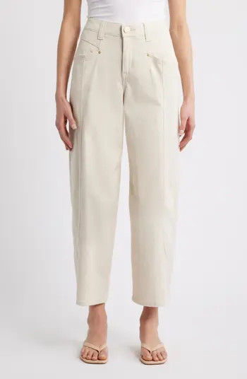 High Waist Barely Barrel Jeans | Nordstrom