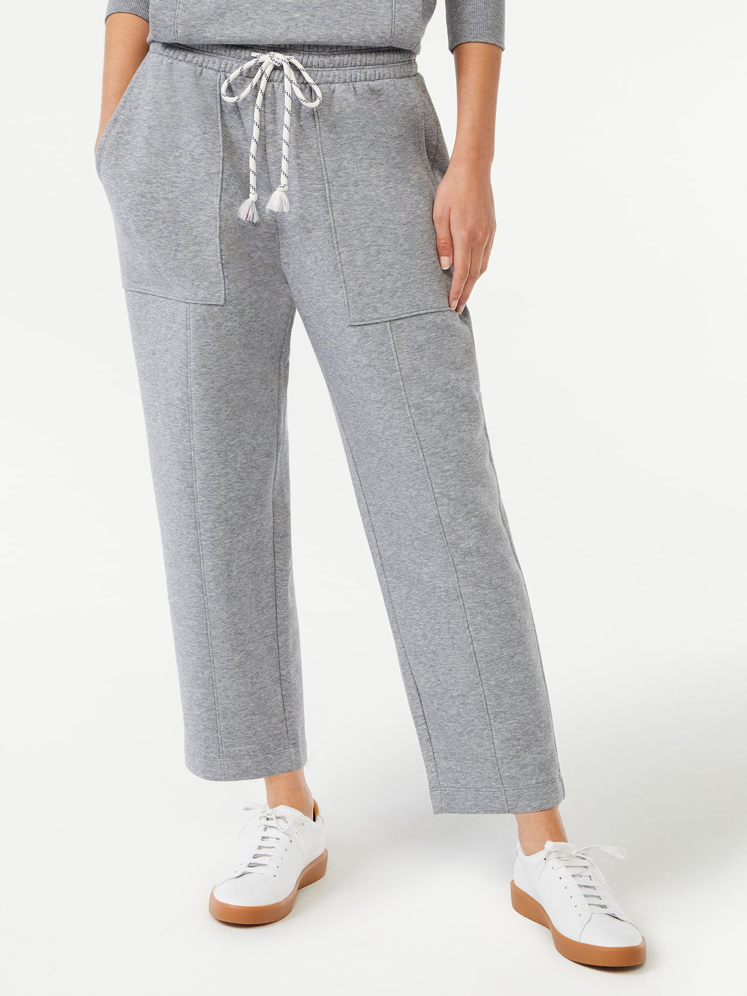 Free Assembly Women's Patch Pocket Sweatpants - Walmart.com | Walmart (US)