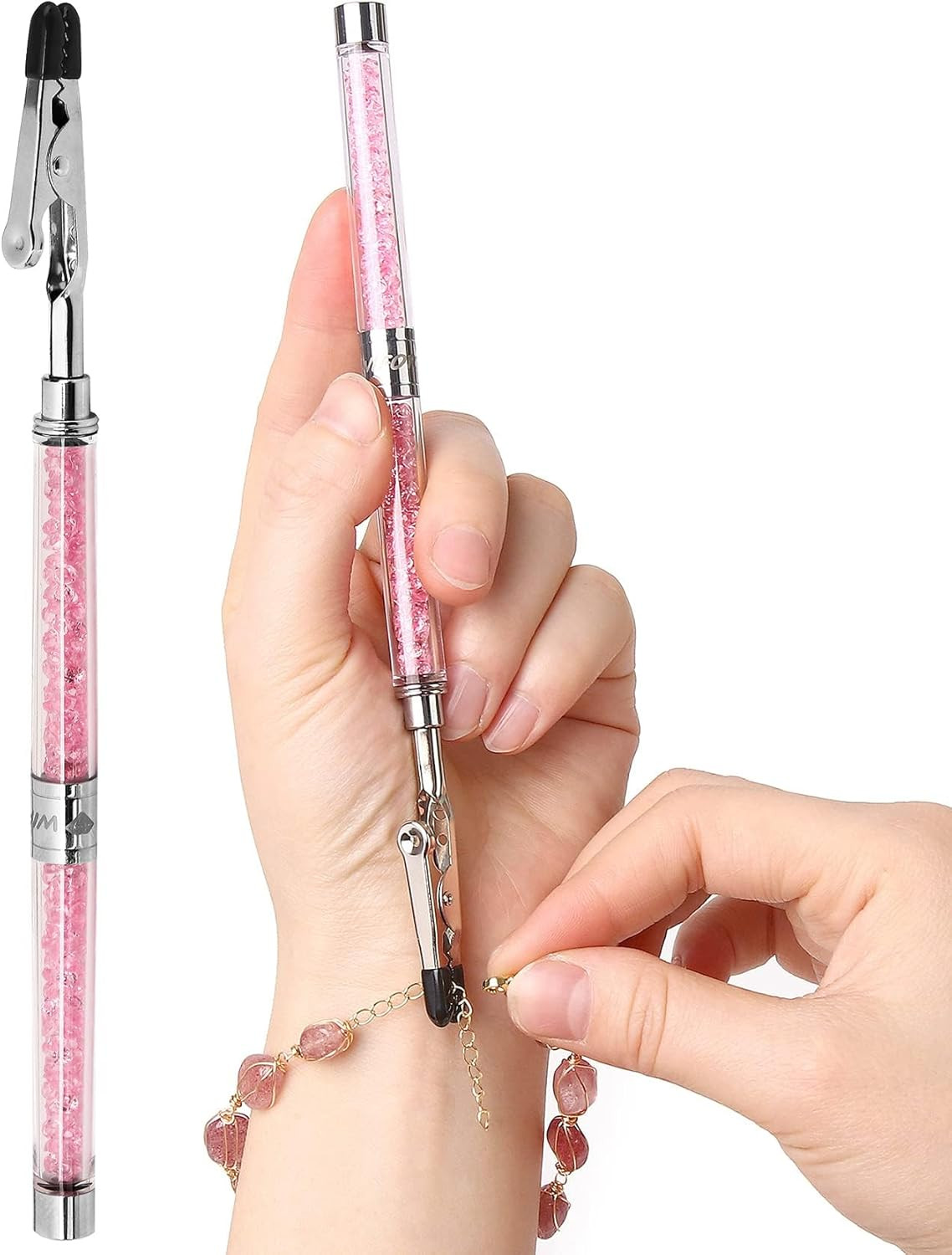 WIFORT Bracelet Helper Tool - Bracelet Helper to Put on Yourself, Quick Release Fastening Jewelry Clasps Bracelets Assist Tool for Necklace, Jewelry, Zippers | Amazon (US)