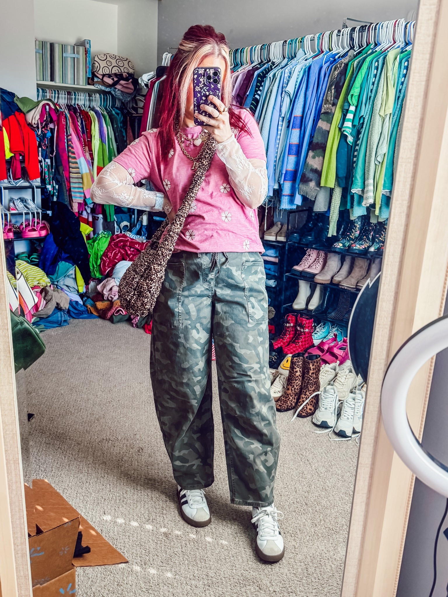 Ootd 
Tee - small - Maurice’s 
Pants - medium - Maurice’s 
Lace top - medium - Amazon 
Shoes - adidas
Purse - target 
Earrings/hair clip - Maurice’s 
Necklaces - target/baublebar 

#LTKSeasonal #LTKSpringSale #LTKootd