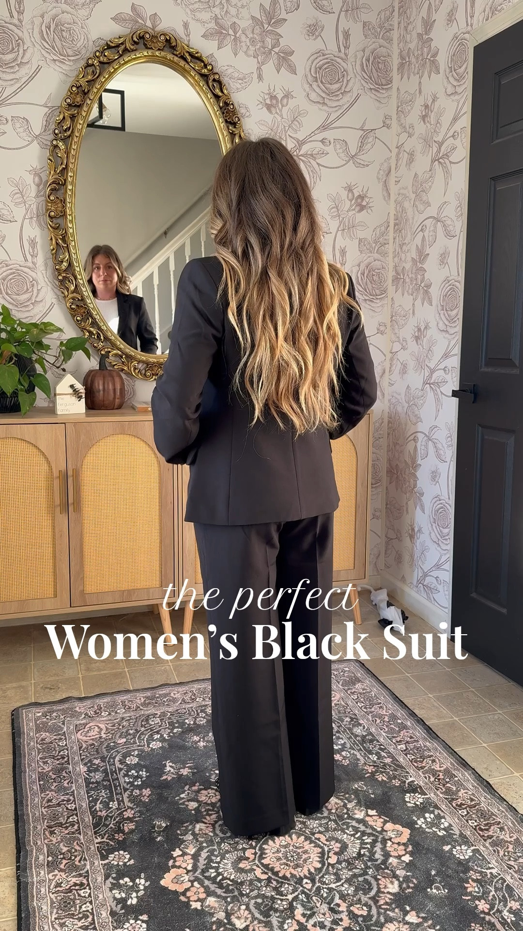 This women’s black suit is perfect for the office or on-the-go business woman 👩🏼‍💼 Even better that the pants are offered in short sizes! 

For reference: 
Height: 4’11 / Weight 120lbs 

Blazer: Small
Pants: 4 Short 

#LTKPetite #LTKWorkwear