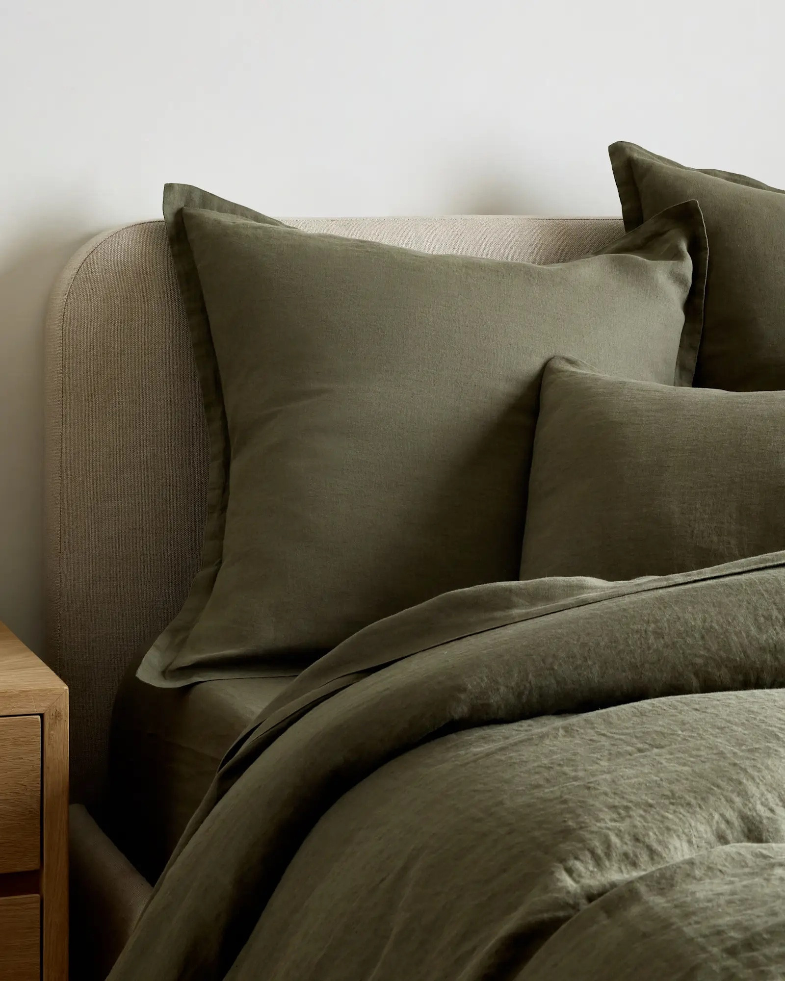This green bedding is perfect for transitioning your bedroom to Fall. It’s so cozy!

I’m sourcing my favorite pillow inserts for the euro covers, shams and duvet. All items I’ve used over and over! They fit the covers perfectly.

Fall bedding, green bedding, fall decor, fall bedroom, cozy bedroom, quince bedding, olive green, modern organic home

#LTKHome