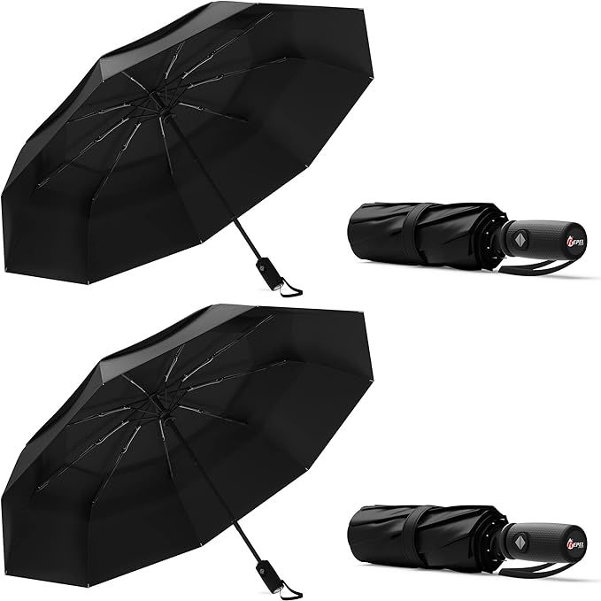 Repel Umbrella The Original Portable Travel Umbrella - Umbrellas for Rain Windproof, Strong Compa... | Amazon (US)
