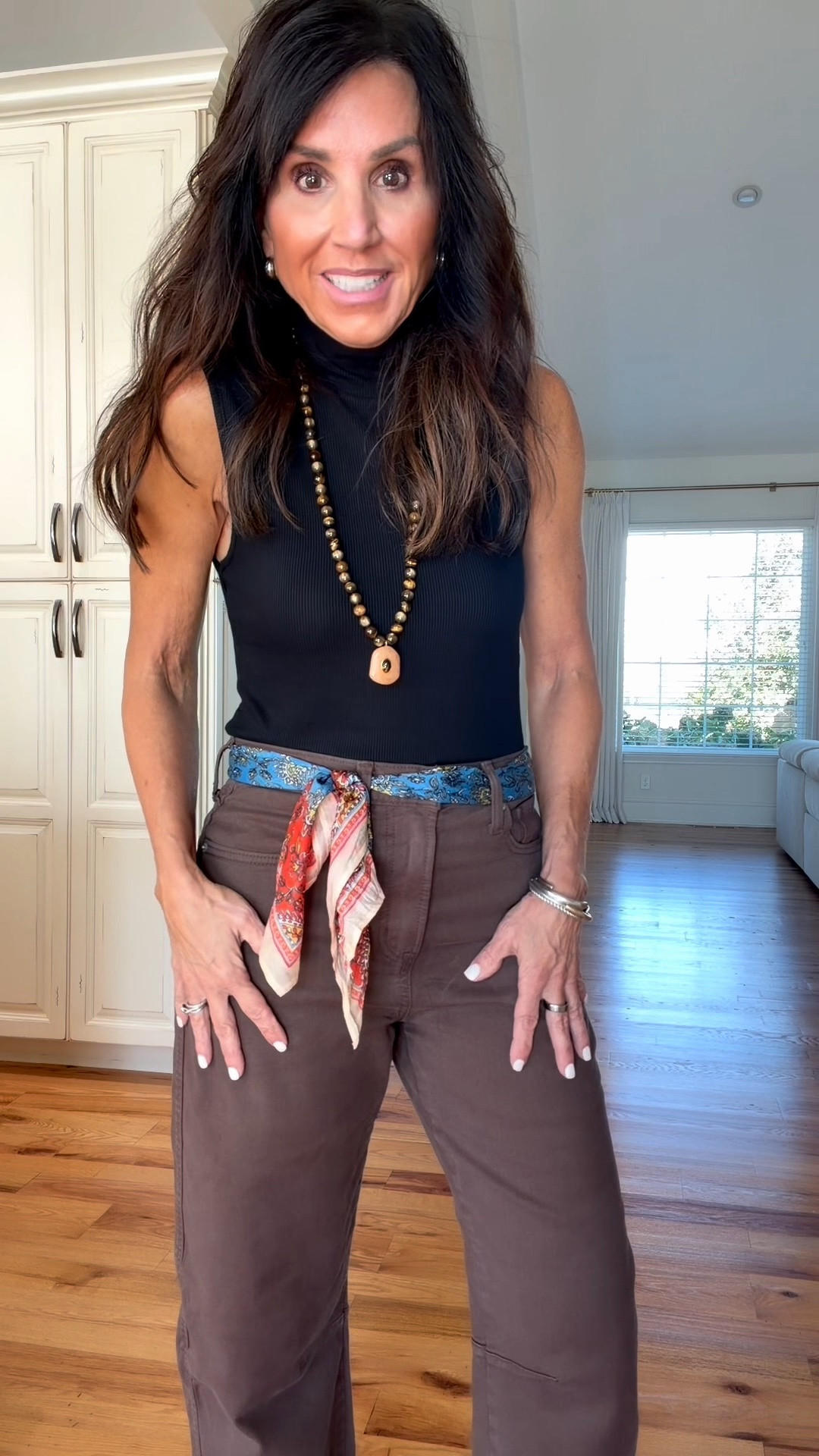 Warm Weather Fall Outfits
Top- Small
Denim - Size 27

#LTKSeasonal #LTKOver40