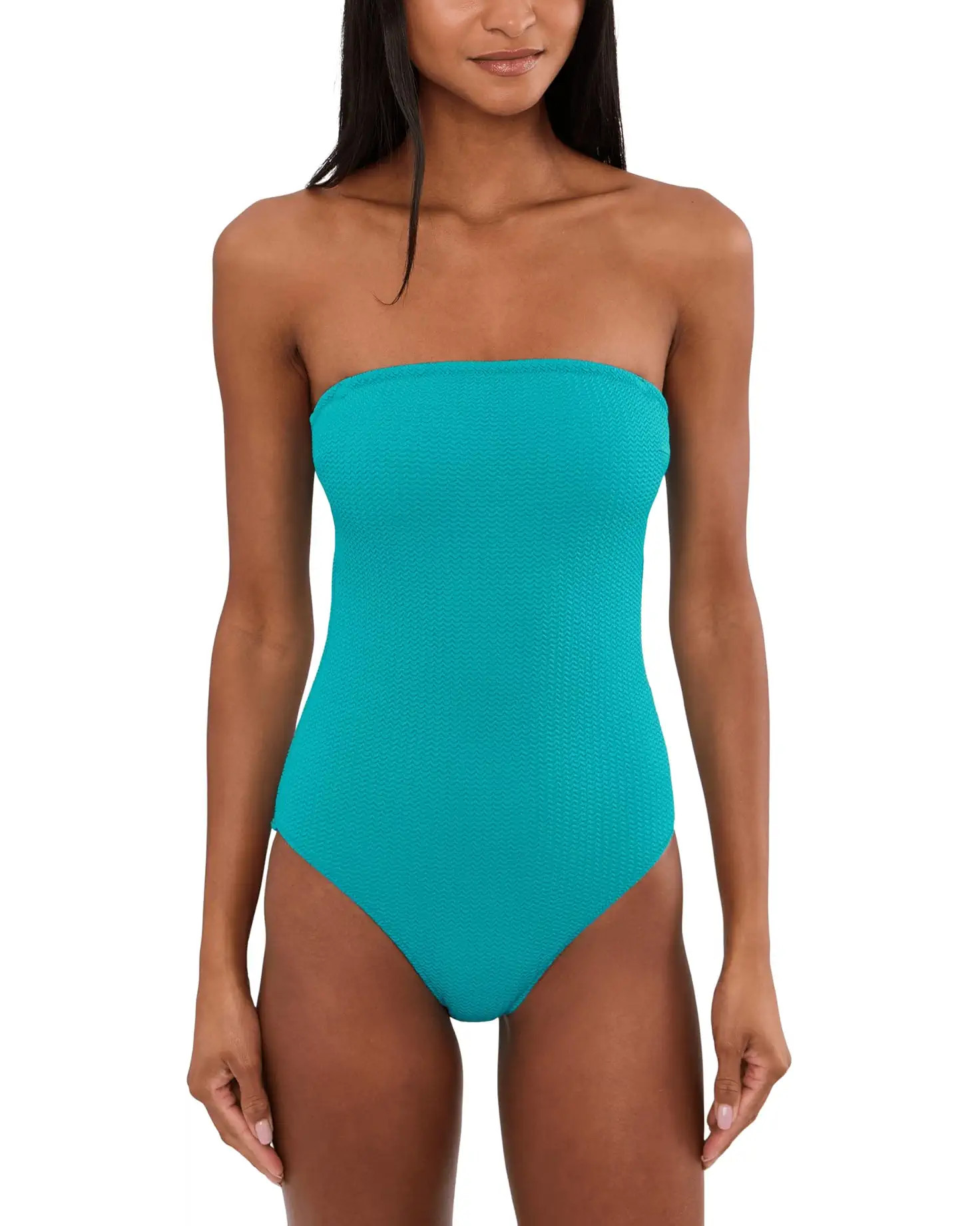 Women's Seafolly Sea Dive Bandeau One-Piece | Zappos.com