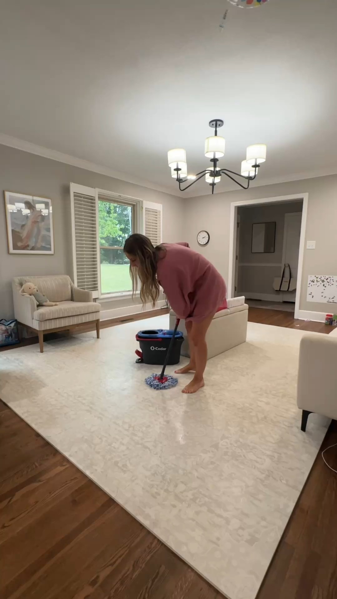 Dimensions are 10 x 12, Color is Laurel in the Emile pattern! 