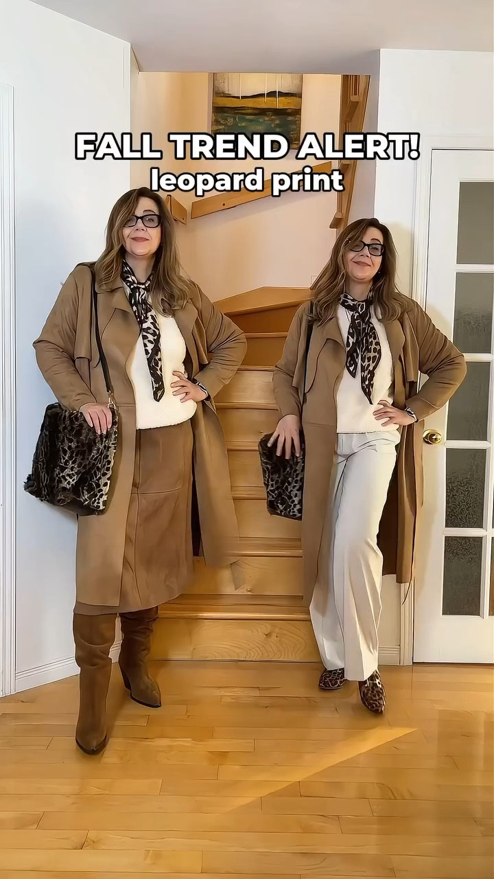 It’s pumpkin 🎃 season! Fall 2024 is also animal print season! Especially leopard 🐆 print, which I love. 

It’s easy to add some accessories in leopard print, like a scarf, a bag or shoes in your outfit and look like a true fashionista this Fall. If you’re more adventurous, consider adding leopard print socks and cap to your outfits for youthful looks 😄

Follow my LTK store for more easy and fun advice on style and beauty!

#falltrends #fall2024 #leopardprint
#fallstyle #falloutfit #styletips #styleinspo #falllooks #fashiontrends #fashiontips #outfitideas 
#animalprint #fallfashion 
#suedetrend 
#denimtrend
#autumntrends

#LTKover50style #LTKstyletip #LTKautumn