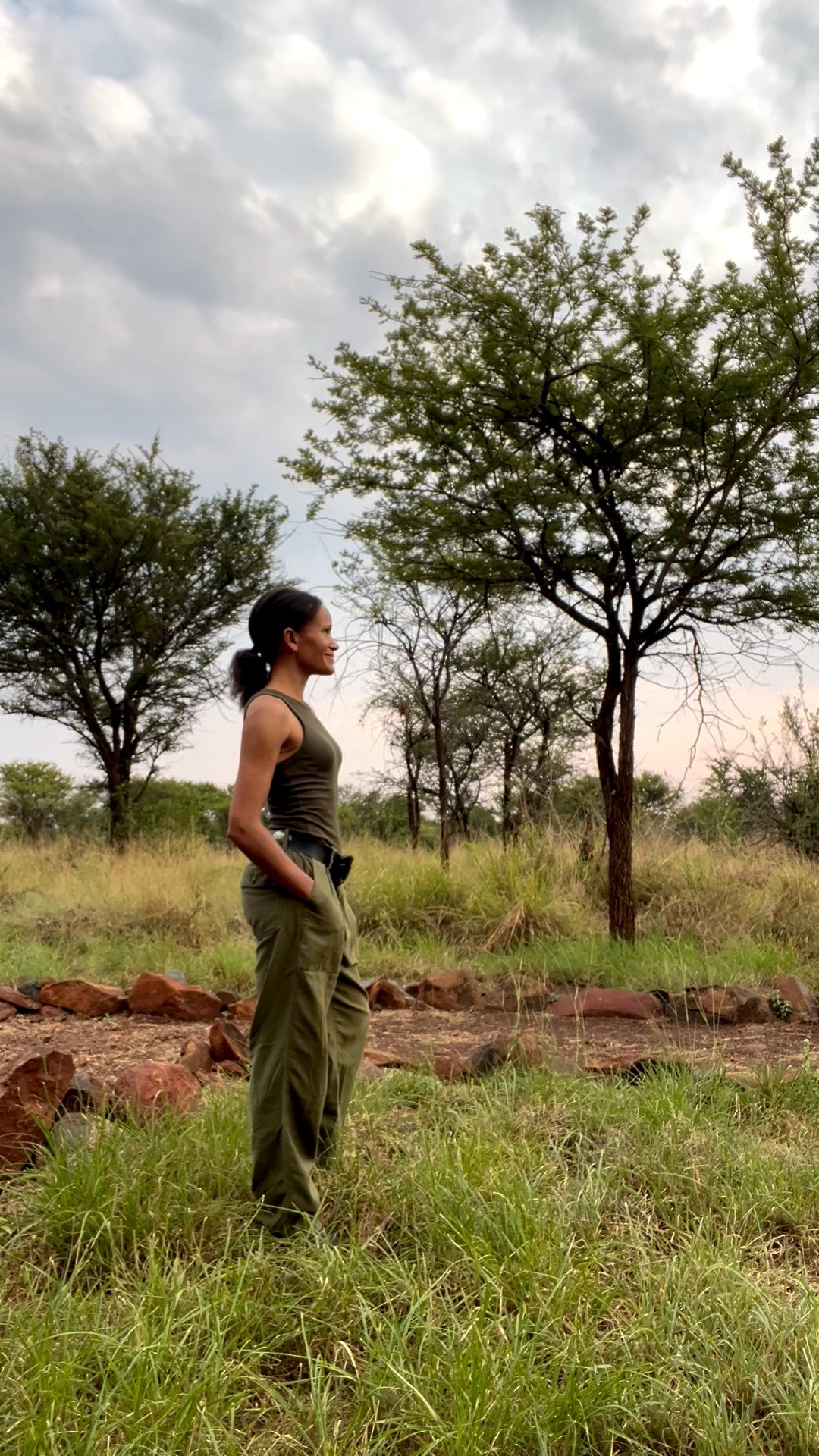 I once had a farm in Africa. Well, my grandparents did. In the Usambara mountains. I was born in Dar es Salaam but this trip was my first to the Serengeti. To say it was life changing and extraordinary in every way would still not do the experience justice. Here I am moments before boarding the safari vehicle for a day full of wildlife sightings. Hippos, lions, cheetah oh my! Pro tip: While on safari wear neutral colors. Your neon brights could scare away the marvelous animals upon which you came to gaze! I’m wearing my husband’s cargos here, and I love to wear his T-shirts,  so I’ve included some menswear options for you to shop. I’m thinking, and traveling, outside the box. 

#LTKTravel #LTKWorkwear #LTKStyleTip