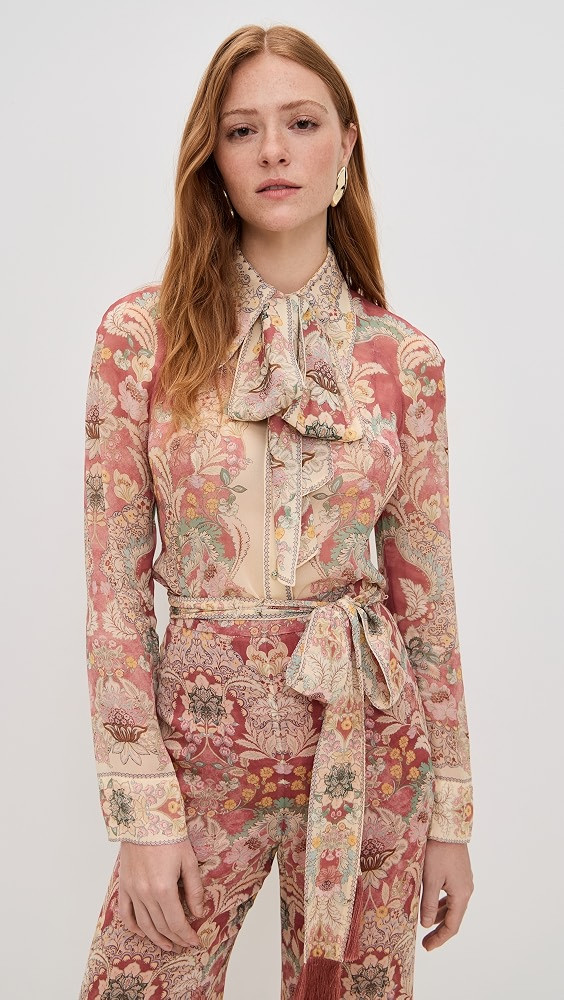 Rebellion Pussybow Shirt | Shopbop