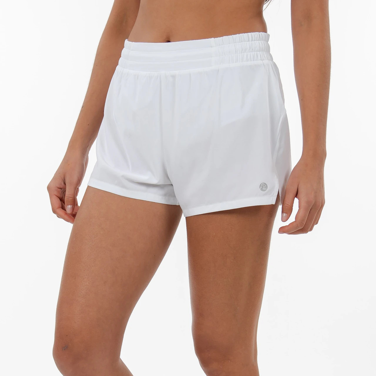 Sunrise Active Short - White | Rhoback | RHOBACK