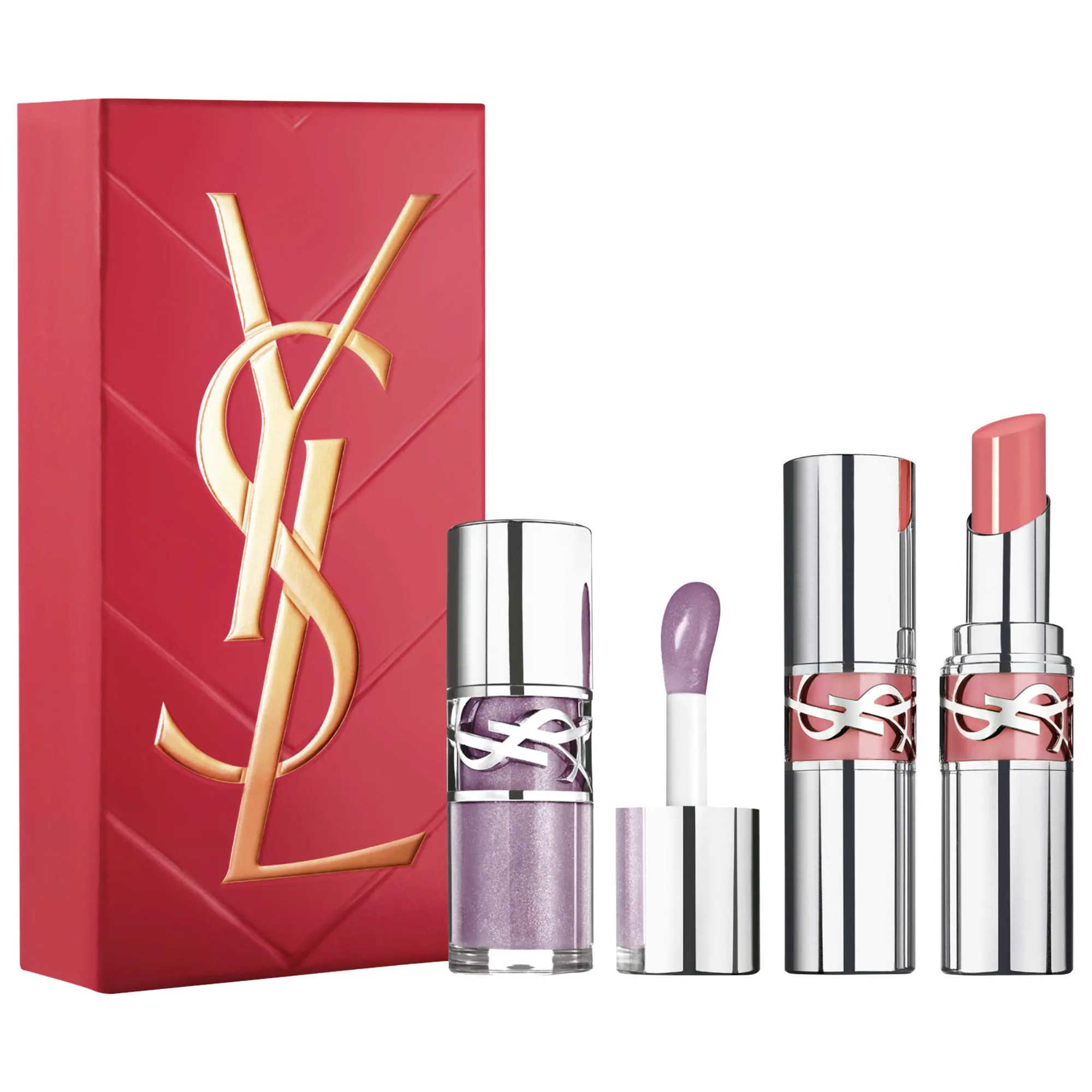 Yves Saint Laurent YSL Loveshine Lip Oil Stick & Plumping Gloss Duo Gift Set | Sephora (US)