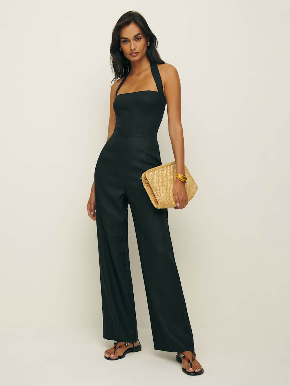 Malika Linen Jumpsuit | Reformation (Global)