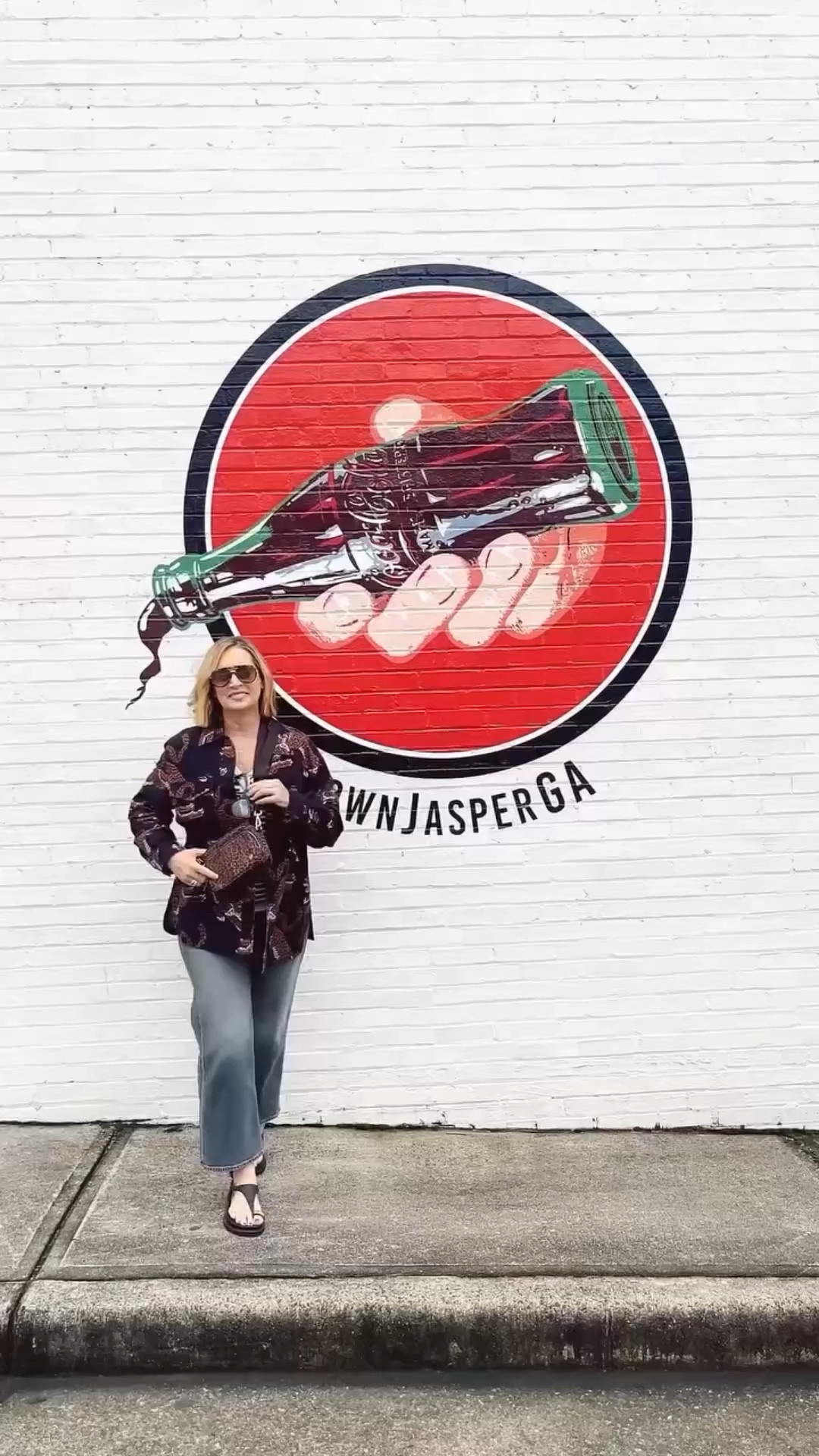 Day 44 of 72 in Shopping my Closet. I’m loving this challenge. This @farmrio Shacket has been a long time favorite and I’ve worn it several times during this challenge. Love it! 🐆 

#over50style #showupinyour50s #showupinmidlife #farmriofavorite #elevatednotsobasics