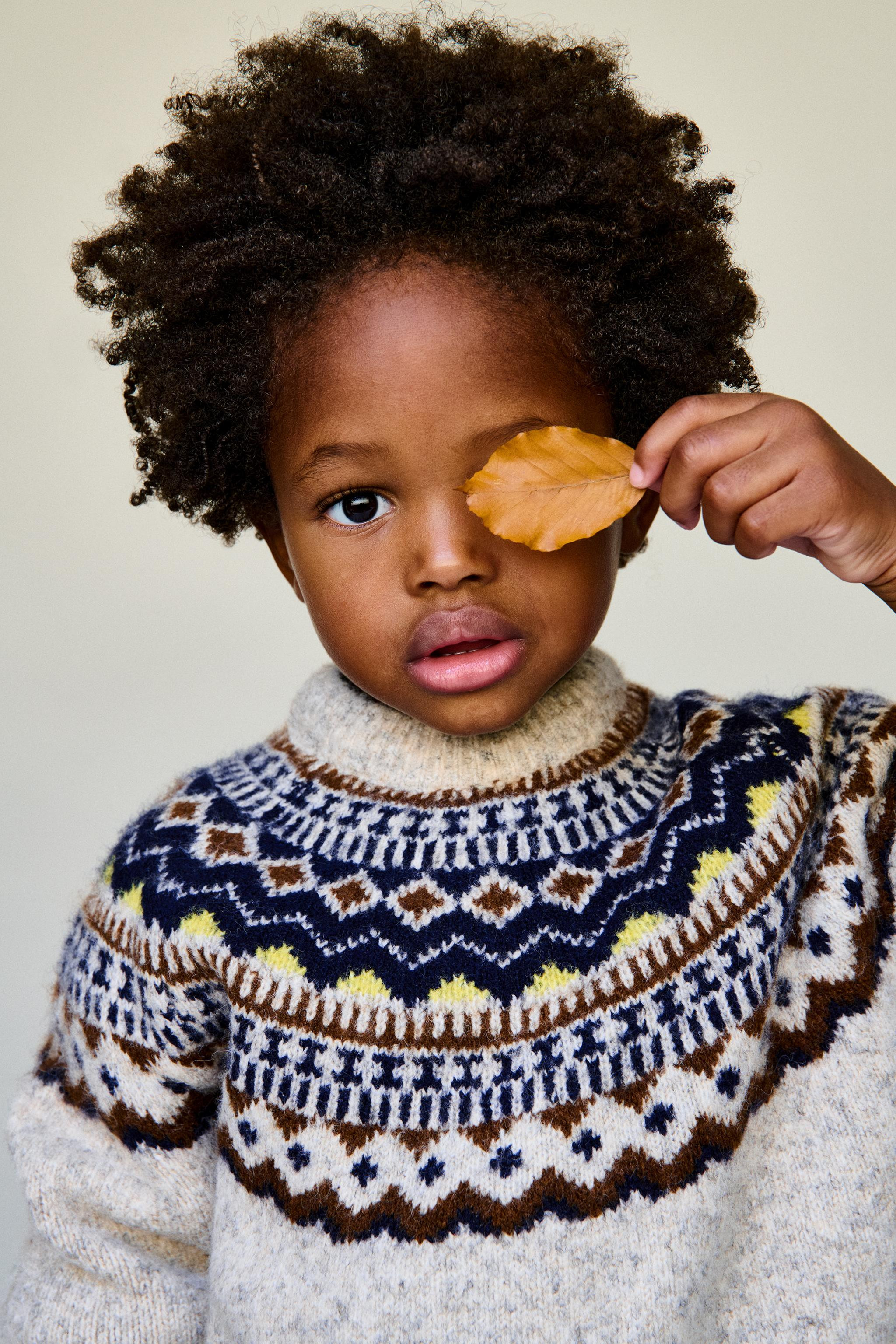 JACQUARD KNIT JUMPER | Zara US