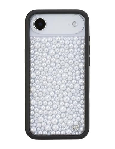 Wildflower Cases - Compatible with iPhone 17 Air | Protective Black Bumper, 4ft Drop Test Certified, Women Owned Small Business | Trendy Classy Elegant Cute | Pearl - White | Amazon (US)