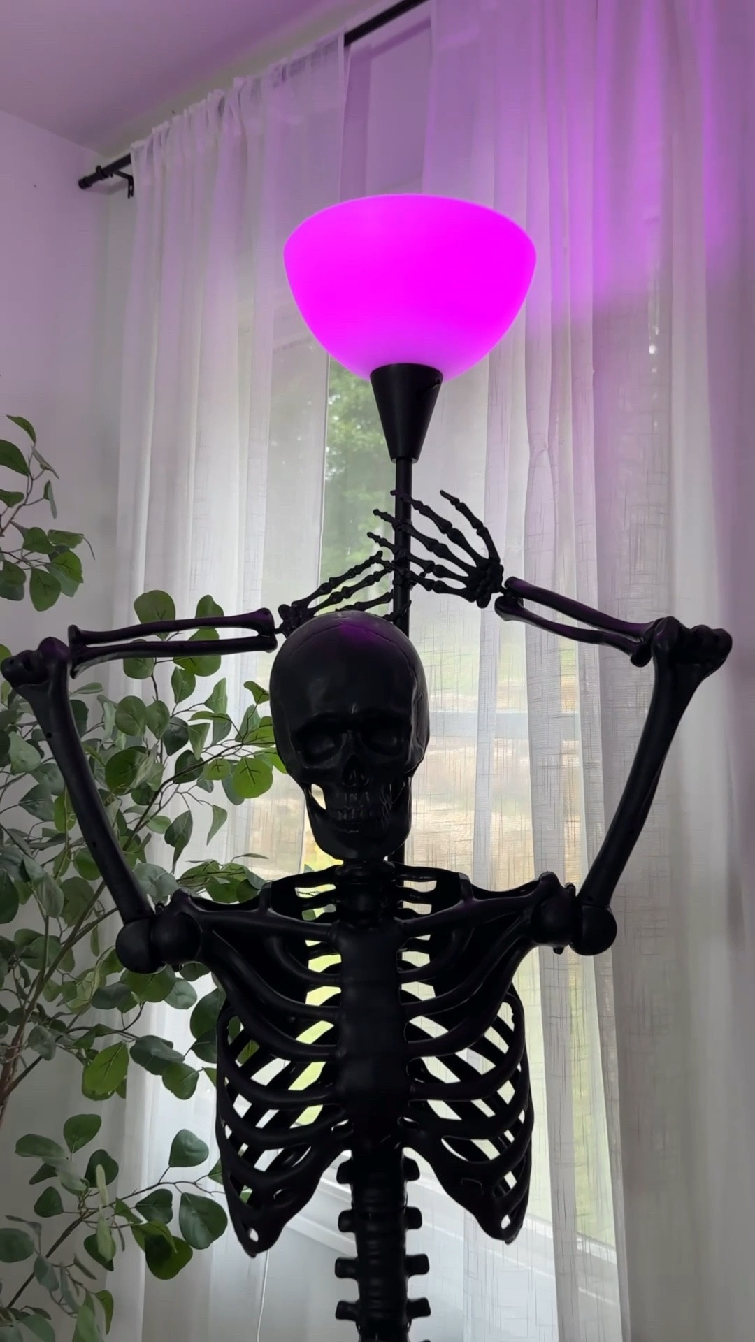 DIY skeleton lamp! Halloween decor

#LTKSeasonal #LTKHome