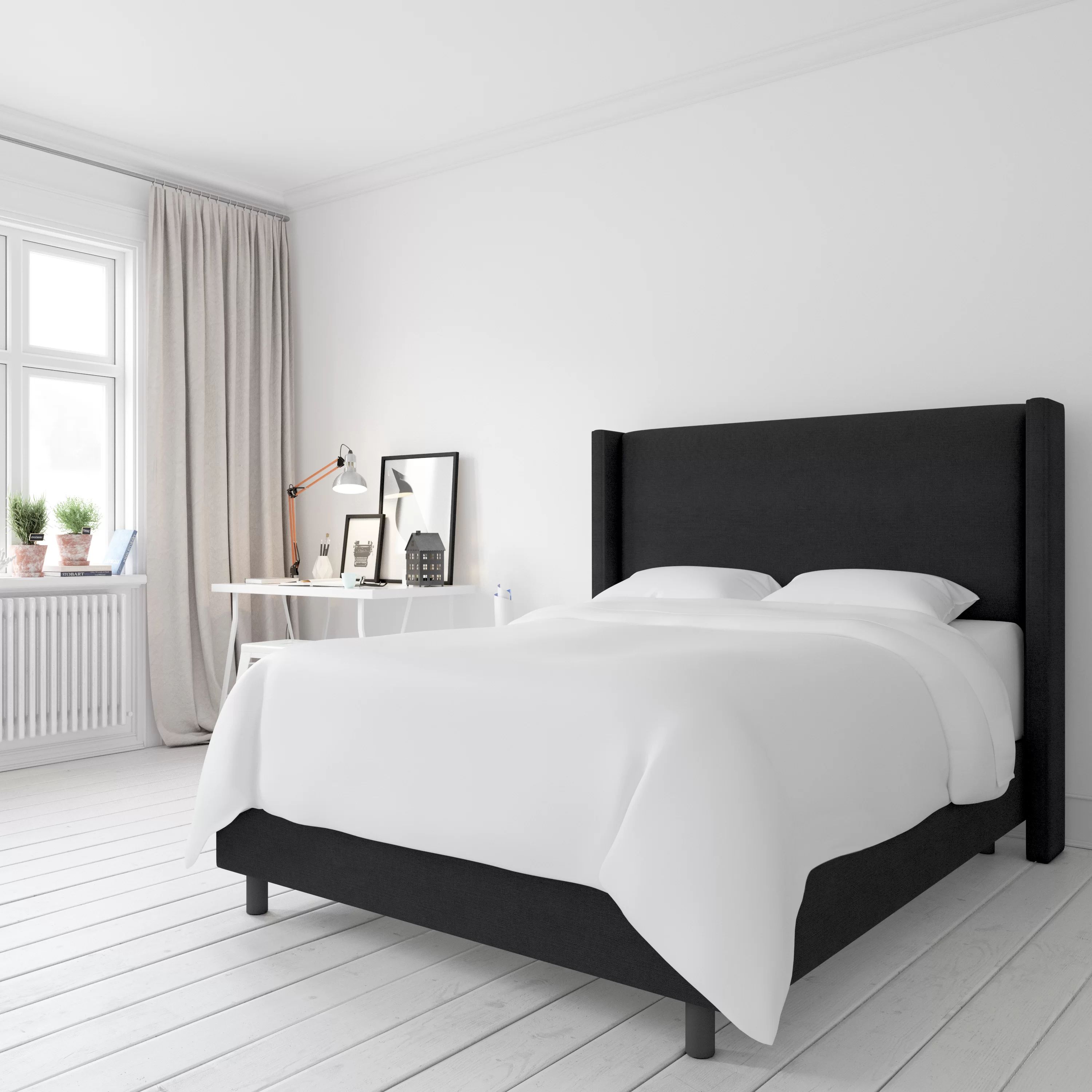 Amera Upholstered Low Profile Standard Bed | Wayfair Professional