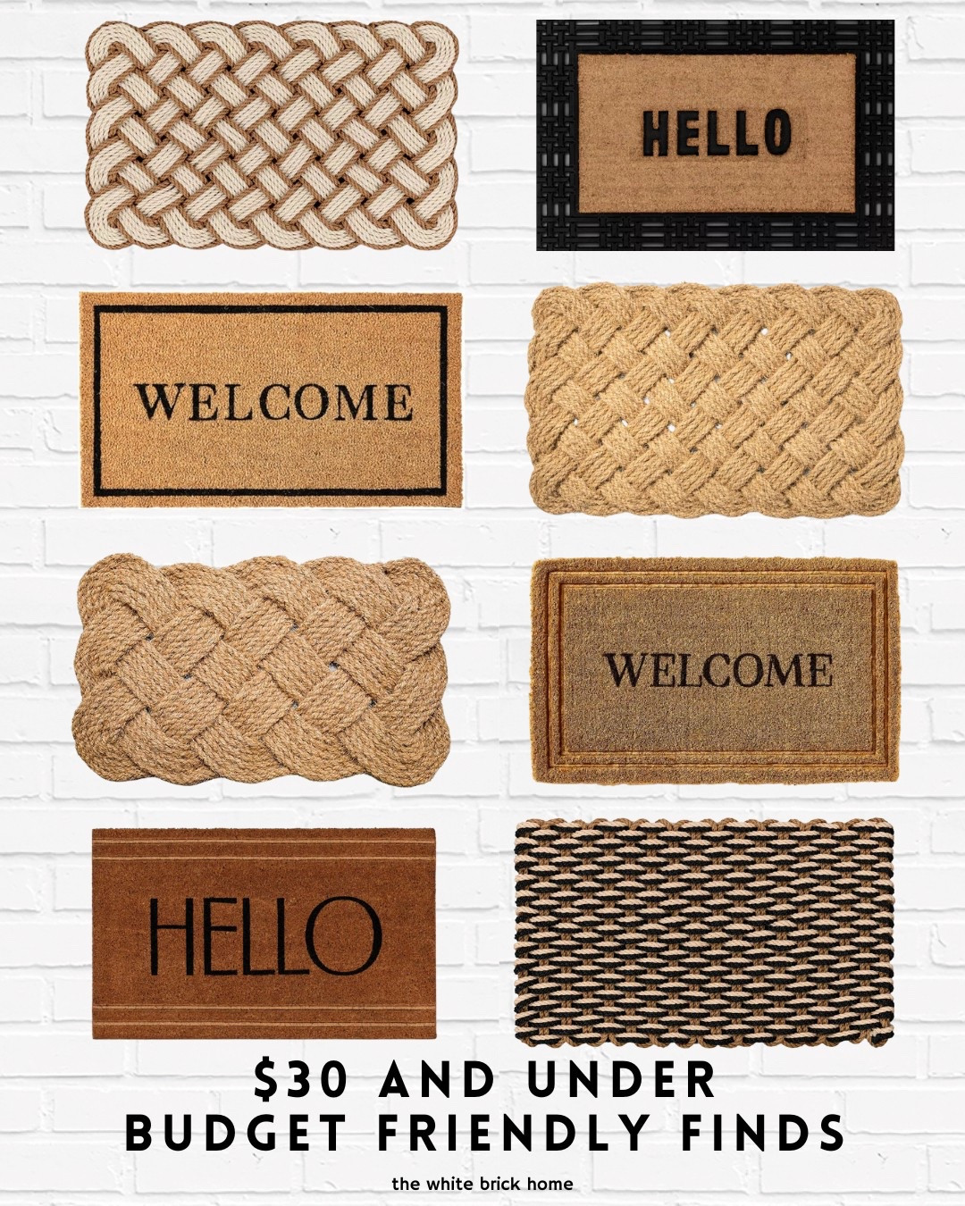 $30 and under front door mats with great reviews! An easy way to refresh your porch or patio this spring! 

Outdoor, outdoor living, patio, patio decor, front porch, front door, front door decor, outdoor decor, door mats, budget friendly, budget, target, target home, Walmart,
Walmart home, home design, home decor, patio living, patio ideas, home ideas 

#LTKHome #LTKFindsUnder50 #LTKFindsUnder100
