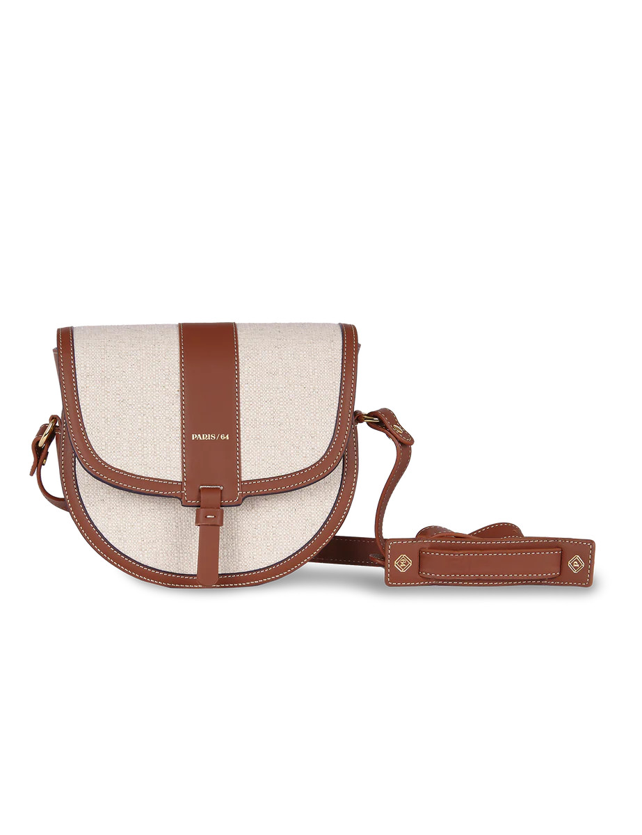 Windsor Rafia & Chocolate Bag by PARIS/64 | PARIS/64